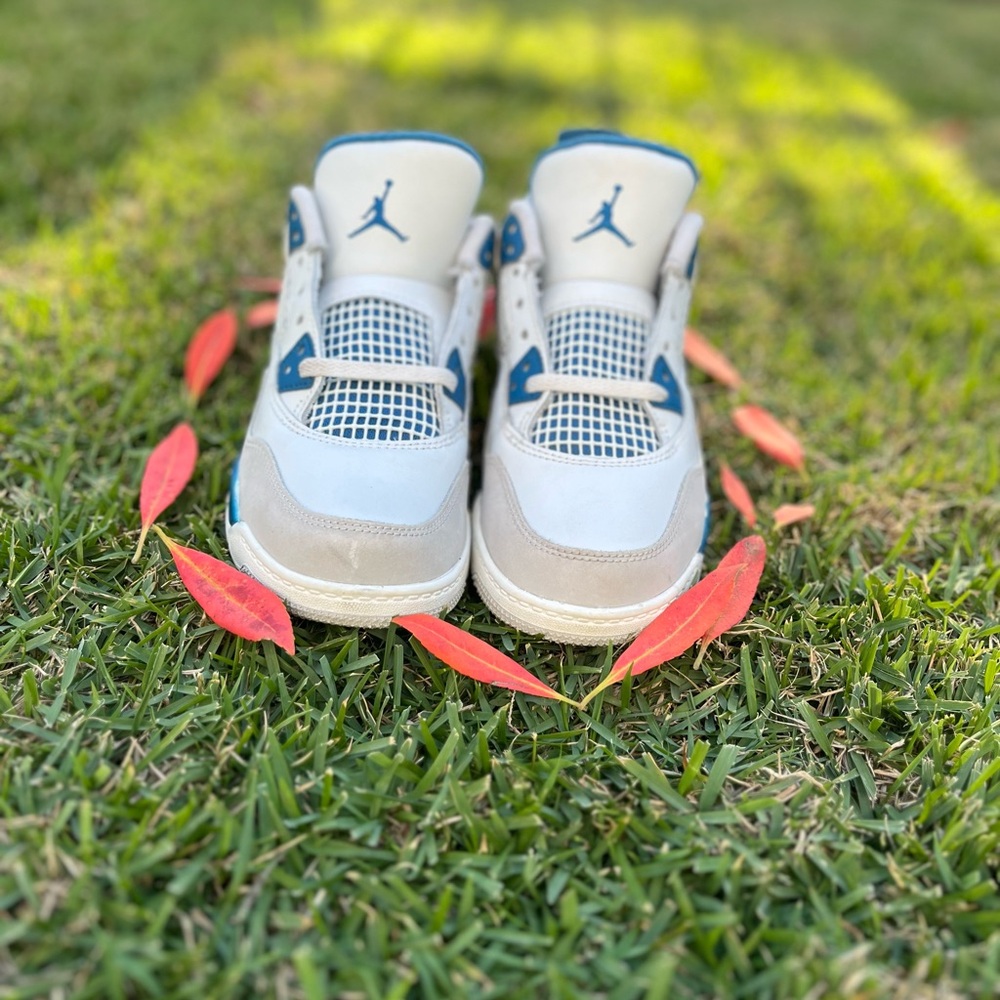 Jordan 4 retro Military blue
